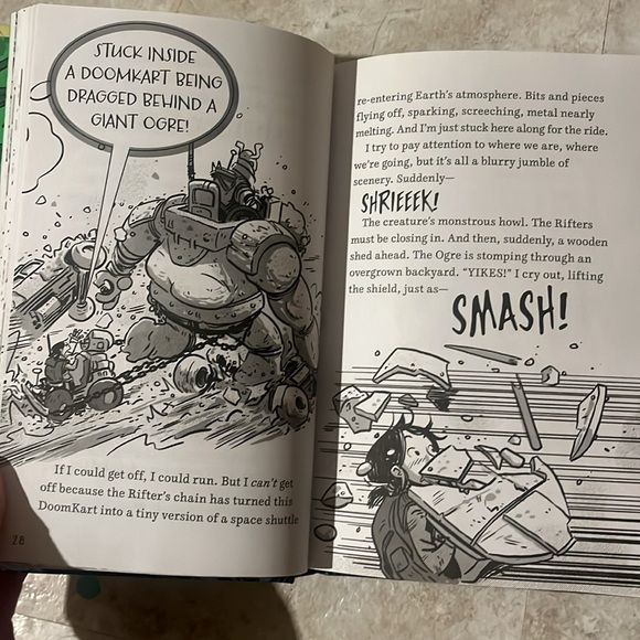 The Last Kids on Earth Junes Wild Flight written by Max Brallier  Hardcover - Picture 4 of 9